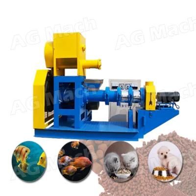 Diesel Dog Cat Fish Shrimp Fodder Food Extruding Machine