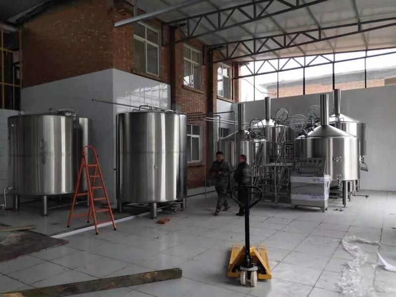 2000L Brewery Turnkey Project Craft Beer Brewing Equipment