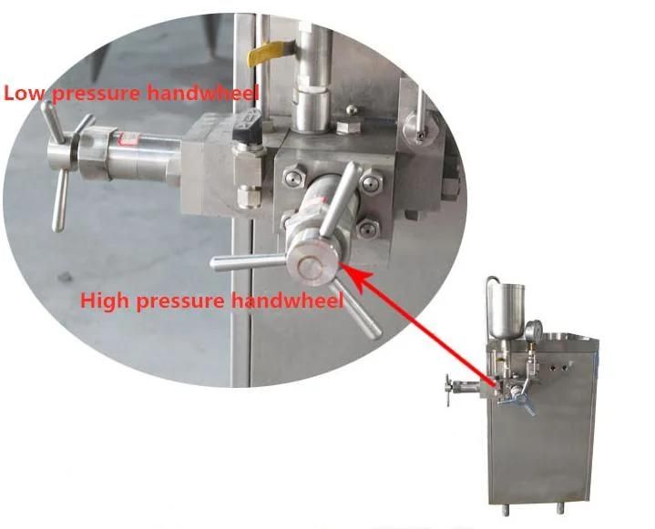 Milk/Honey/Cosmetics 100L 200L/25MPa Lab High Pressure Homogenizer