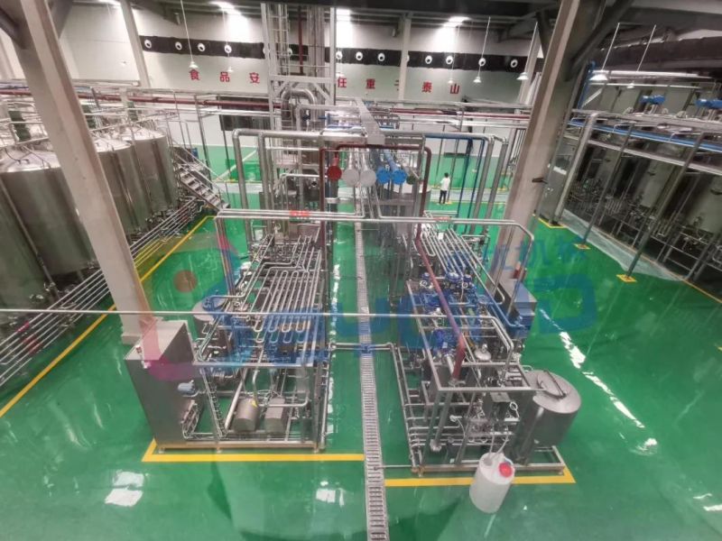 Fruit processing equipment high efficiency CIP system beverage processing line