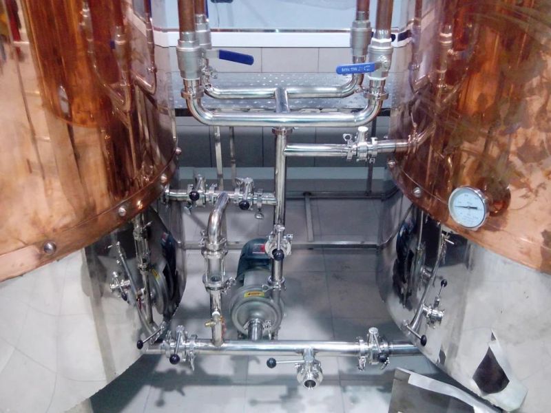 300L Brewpubs Beer Making Machine with Copper Cladding