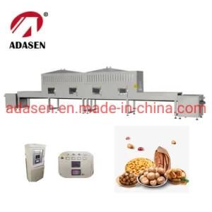 Energy Saving Microwave Pine Nut Cashew Nut Baking and Sterilization Equipment