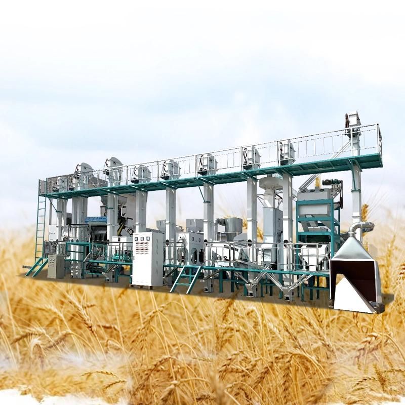 50-60t/D Complete Set Rice Mill Machine Grain Milling Machine