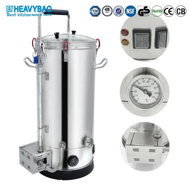 Heavybao Electric Beer Brewing Equipment Home Electric Beer Brew Kettle