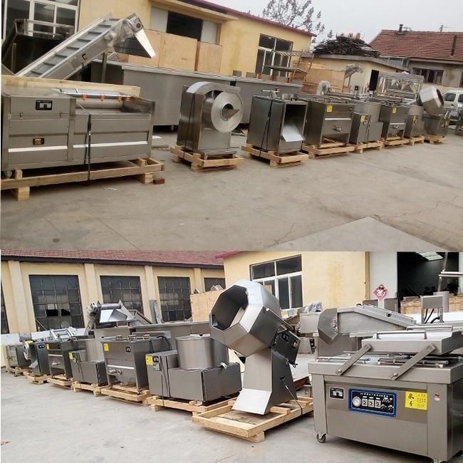 Auto Frozen French Fries Machinery/ for Potato Chips and Frying Food Machines