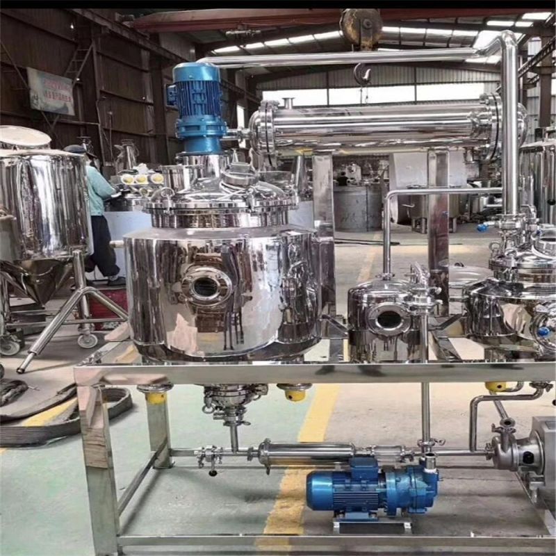 Self Design Stainless Steel Electric Steam Jacketed H Heating Mixing Vat Supplier