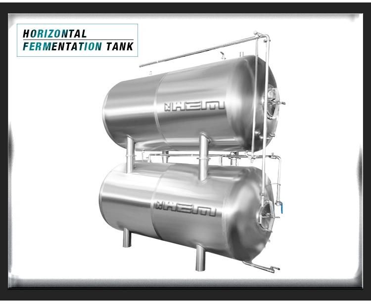 3000L 2000L Dimple Jacket Wine Fermenter Bright Tank Brewery Beer Fermentation Tank