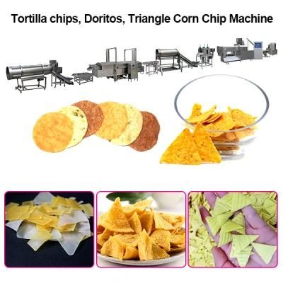 Tortillar Chips Processing Production Line with High Quality