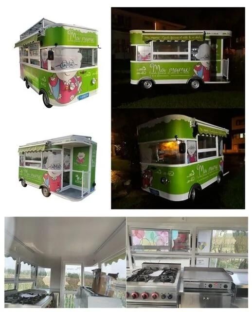 Sun Energy Fried Chicken Food Trailer Sweet Snacks Food Trailer for Sale