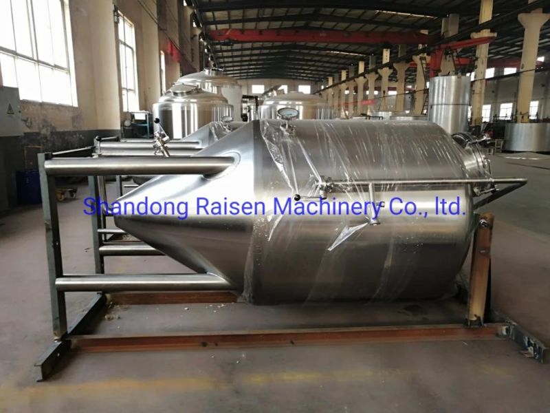 Raisen Brand Steam Heated 2 Vessel 2000L 2500L 3000L Mash System Brewhouse for Brewery