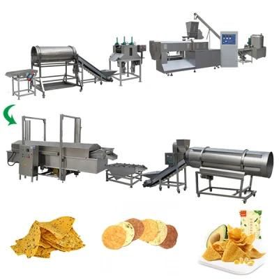 Industrial Fried Doritos Snacks Extruder Machinery