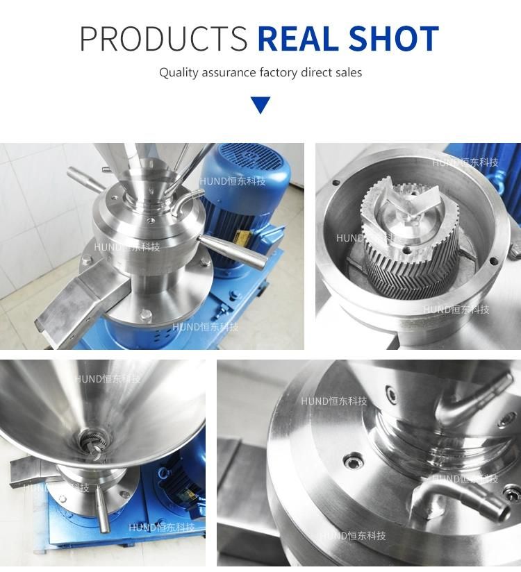 Industrial SS304/316L Meat Fish with Bone Grinding Colloid Mill