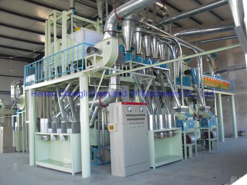 Maize Corn Flour Meal Grits Making Machine Maize Mill Machine with Factory Sale