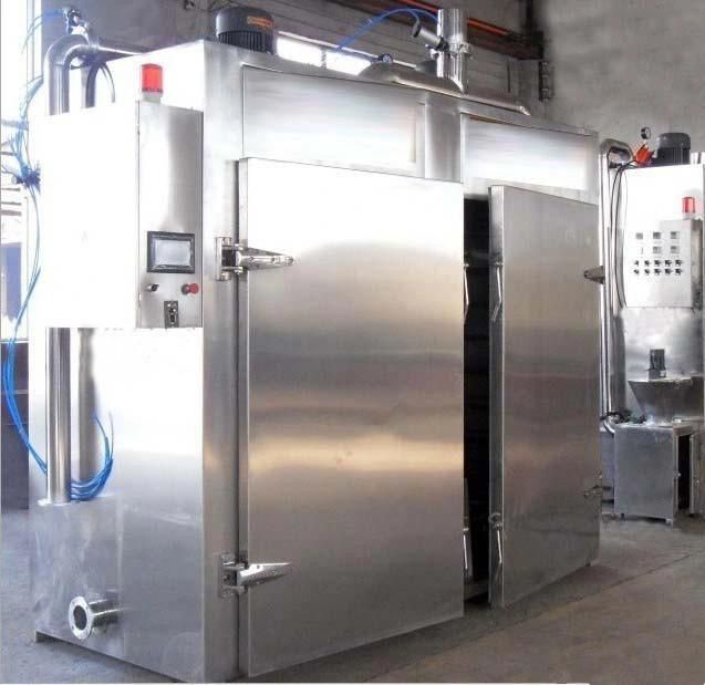 500kg Meat/Sausage/Fish/Pepepr/Vegetable Hot Dry Smokehouse/ Smoke Oven