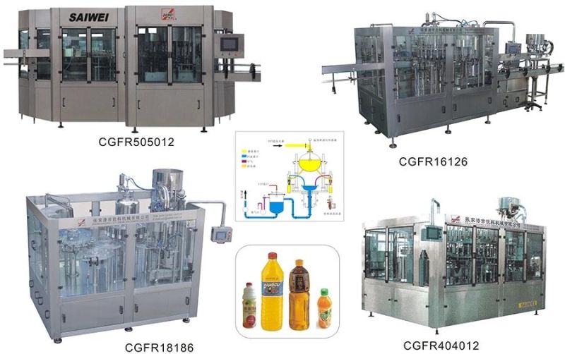 Automatic Beverage Juice Filling Machine Fruit Juice / Liquid Filling Machine