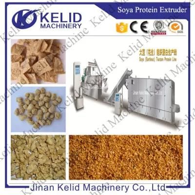 Soya Chunks Nuggets Mince Protein Extruder Machines