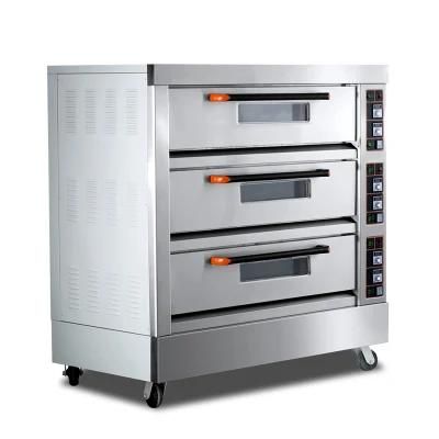 Commerical 3 Deck 6 Trays Electric Baking Oven