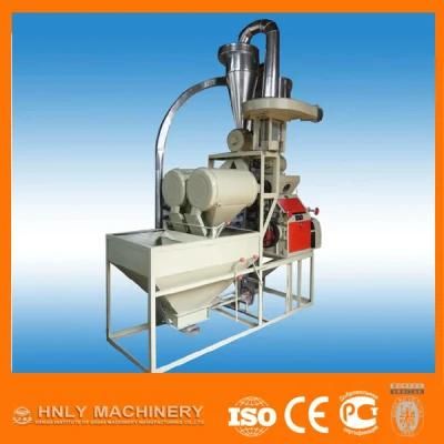 Home Use Mini Corn Mill, Small Scale Maize Milling Machine