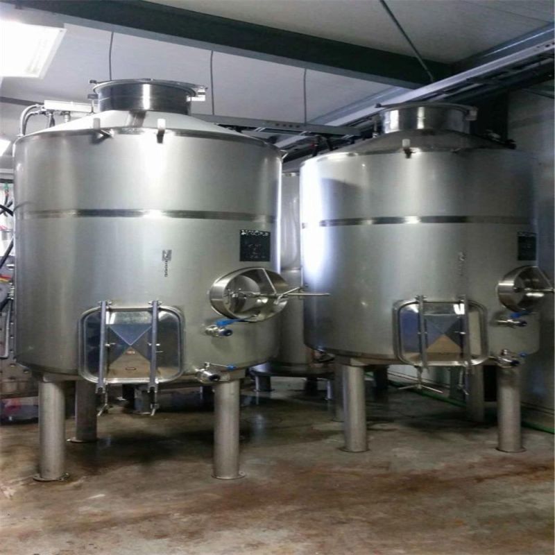 1000L Temperature Control Sanitary Fruit Juice Batch Pasteurizer