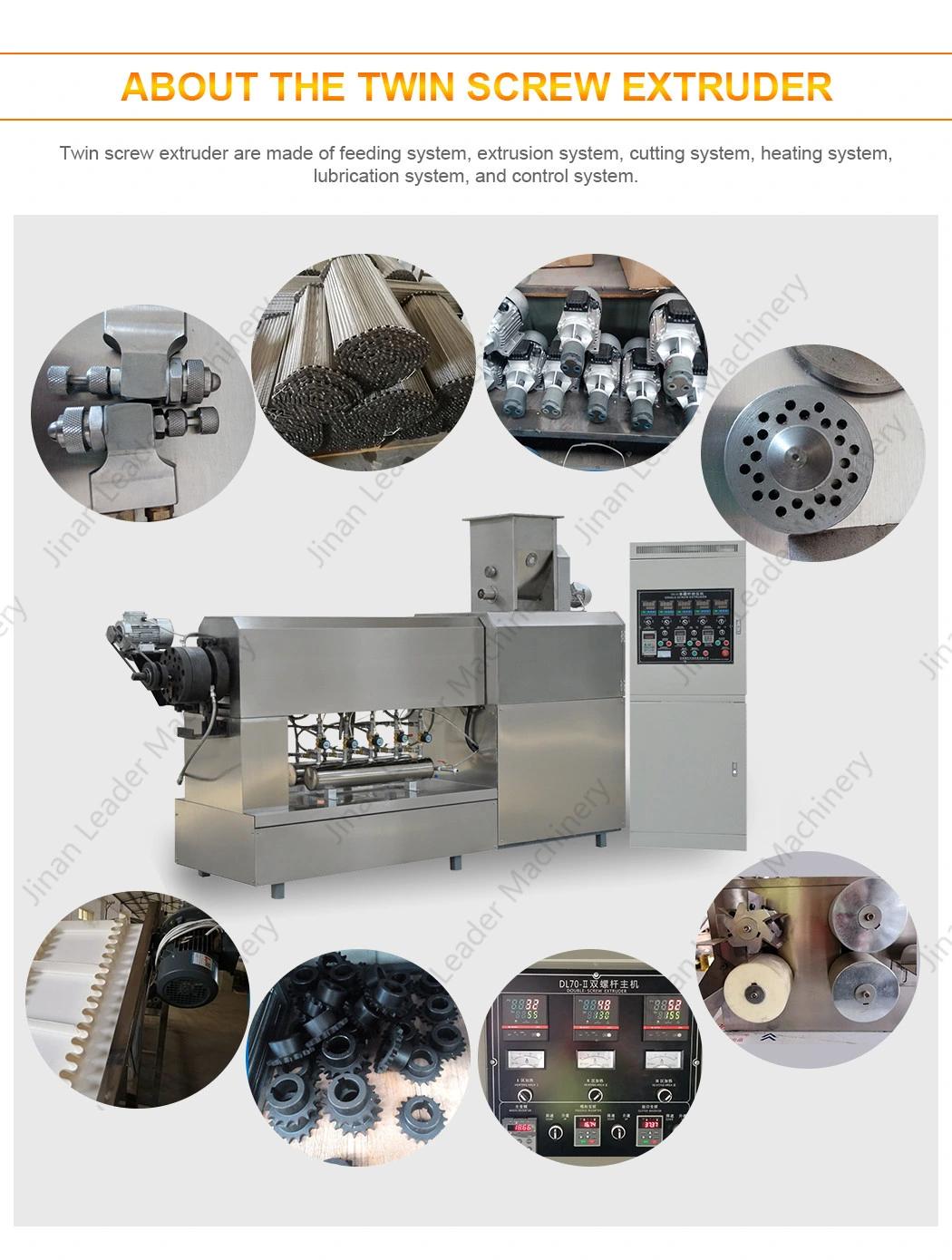 Popular and Industrial Twin Screw Baby Nutrition Powder Extruding Equipment