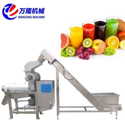 Stainless Steel Spiral Apple Orange Juicer Extractor, Commercial Fruit Juice Making ...