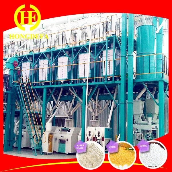 Zambia Market Maize Flour Processing Milling Machine