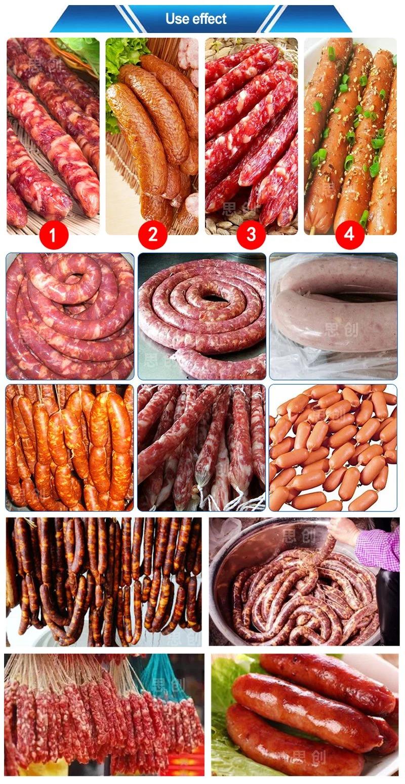 16mm Italy Sausage Filling Machine Electric Ham Sausage Making Machine