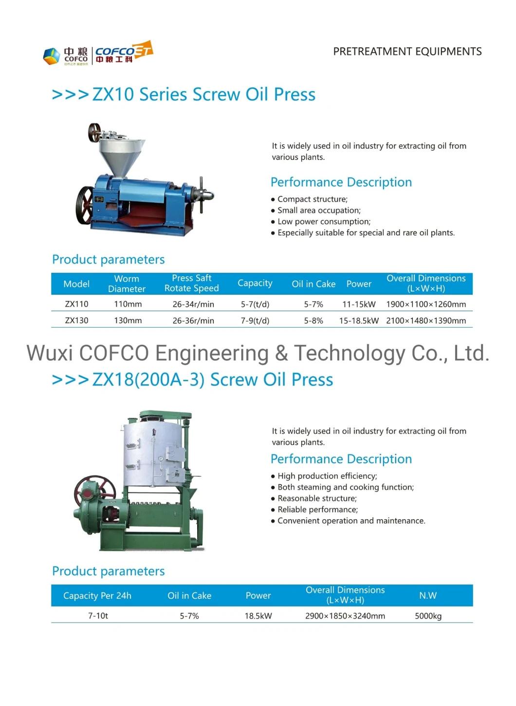 COFCOET ZX/ZY Series Oil Press