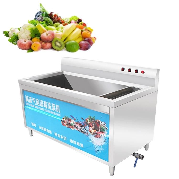 Customized Fruit and Vegetable Processing Ozone Vegetable Washer Grape Bubble Cleaner