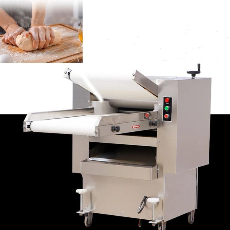 Commercial Stainless Steel Electric Bakery Automatic Reversible Pizza Dough Sheeter with Conveyor Belt