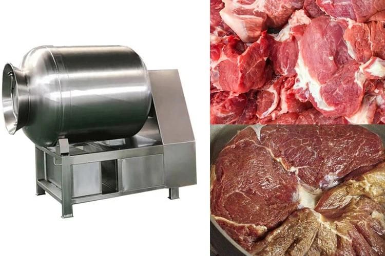 Tumbling Meats Processing Machinery Food Meat Automatic Vacuum Tumbler