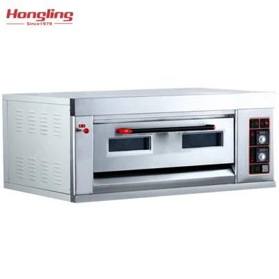 Large Chamber Single Deck 4 Tray Gas Baking Oven