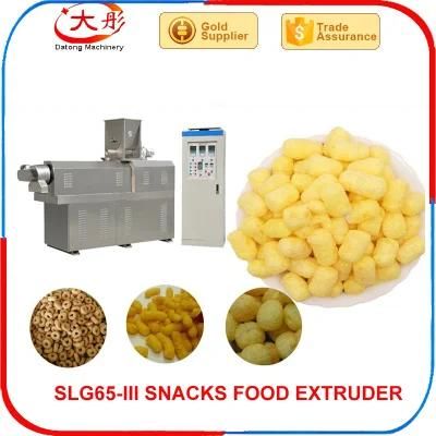 Automatic High Quality Puffed Extruded Corn Snack Food Making Machine