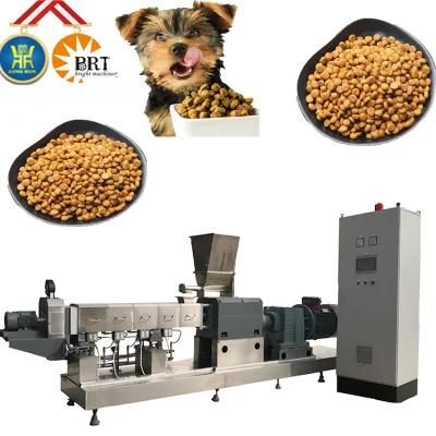 Pet Cat Dog Food Animal Feed Extruder Pellet Making Machine