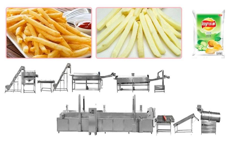 China High-Quality Potato Chips Making Machine Automatic for Factory