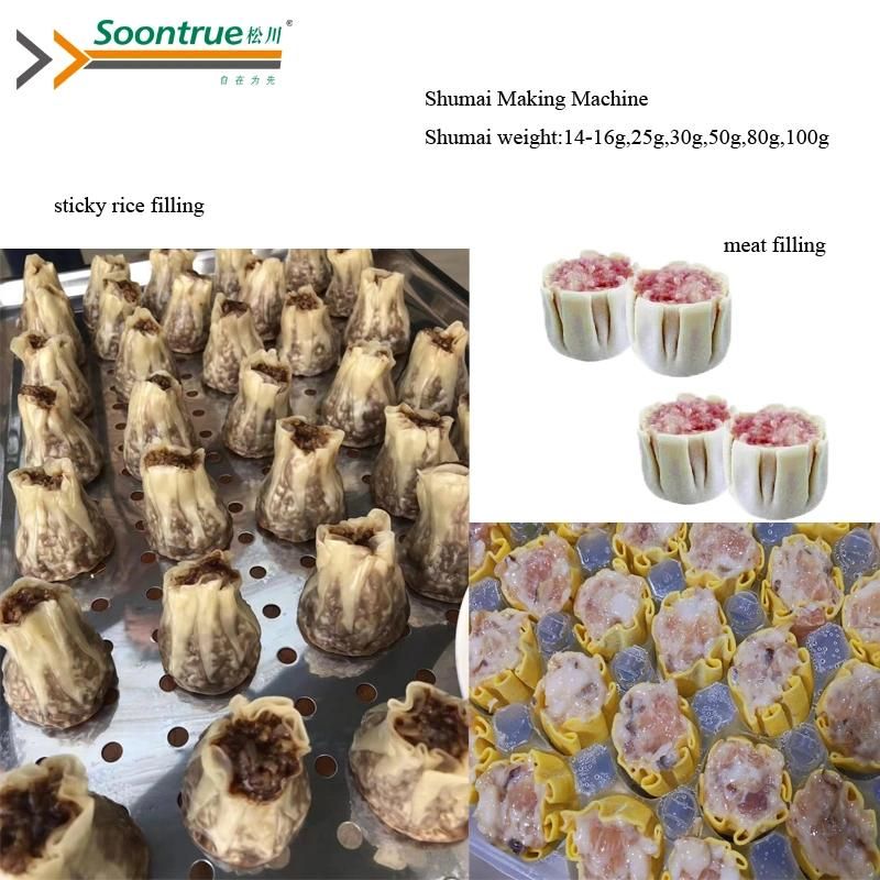 Chinese Soontrue Brand Food Machine Popular Shape Dumpling Making Machine