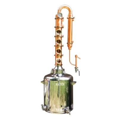 Distilling Pot Ethanol Distillation Column Flute Distillation Column