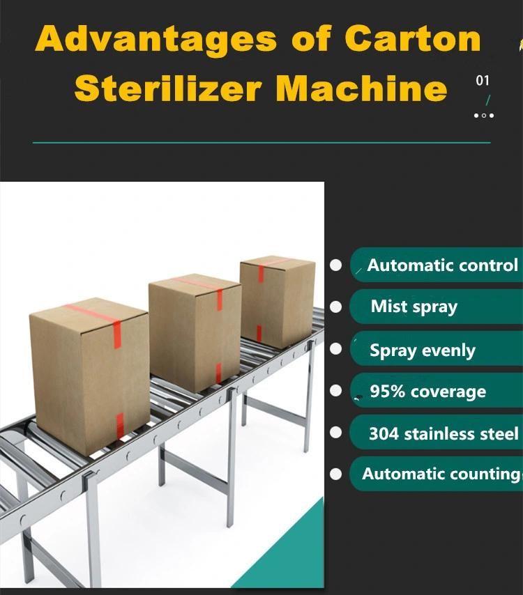 Sterilization Equipment for Outer Packaging of Quick-Frozen Products