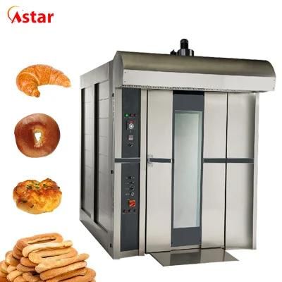 Commercial Automatic Bakery Gas Electric Diesel Bread Baking Machine Rotary Rack Oven