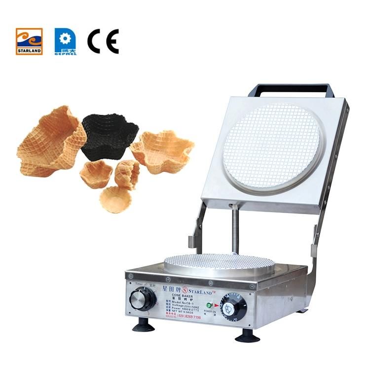 Stainless Steel Hand Oven Small Baking Machine Biscuit Egg Roll Production Equipment, Suitable for Stores