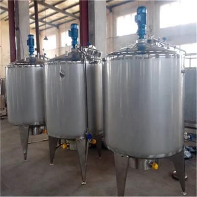 1000L Mixing Tanks Chemical Liquid Detergent Jacket Heating Mixer