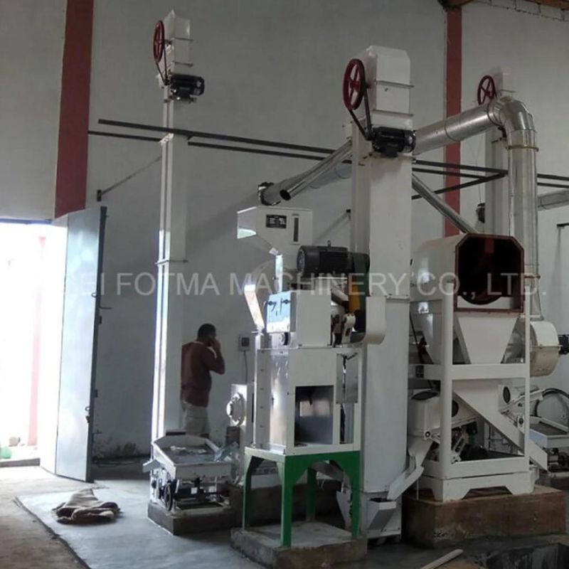 18t/Day Small Modern Rice Mill Machine