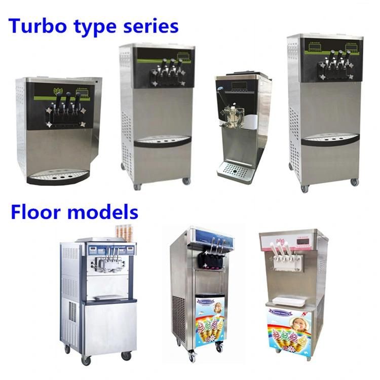 2+1 Mixed Flavor Soft Ice Cream Frozen Yogurt Machine Malaysia