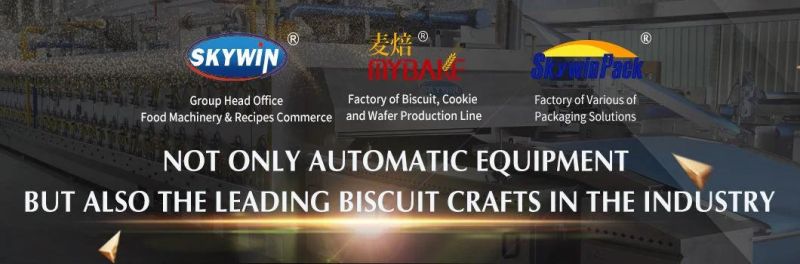 Skywin Complete Cookie Machine and Production Line/Dough Sheeter/Bakery Equipment