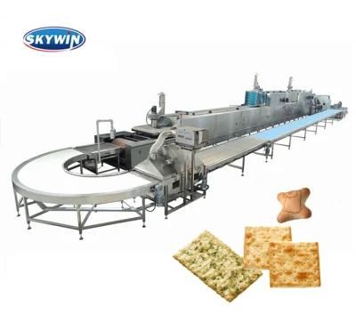 Food Great PU Belt Converyer Biscuit Food Machine Line