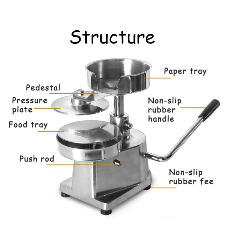 Commerical Automatic Hamburger Burger Forming Patty Making Machine