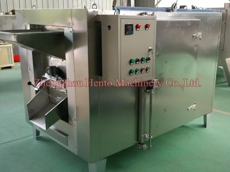 Stainless Steel Peanut Roasting Machine With High Capacity