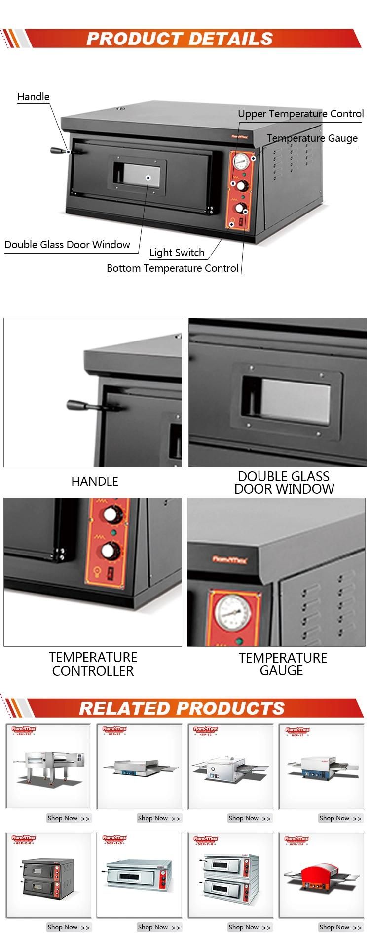 Electric Pizza Oven with 1 Deck 1 Door (HEP-1-4)