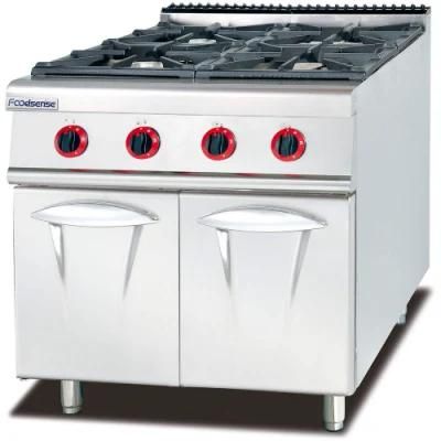 High Quality Commercial Kitchen Equipment 4-Burner Gas Range with Oven