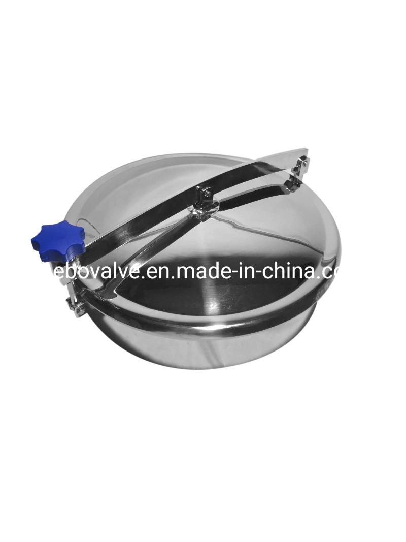 Stainless Steel Sanitary Oval Swing-in/Swing-out Manhole